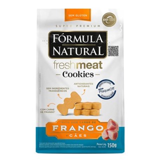 Fórmula Natural Fresh Meat Cookies Cão Frango 150g em Oferta na Shopee