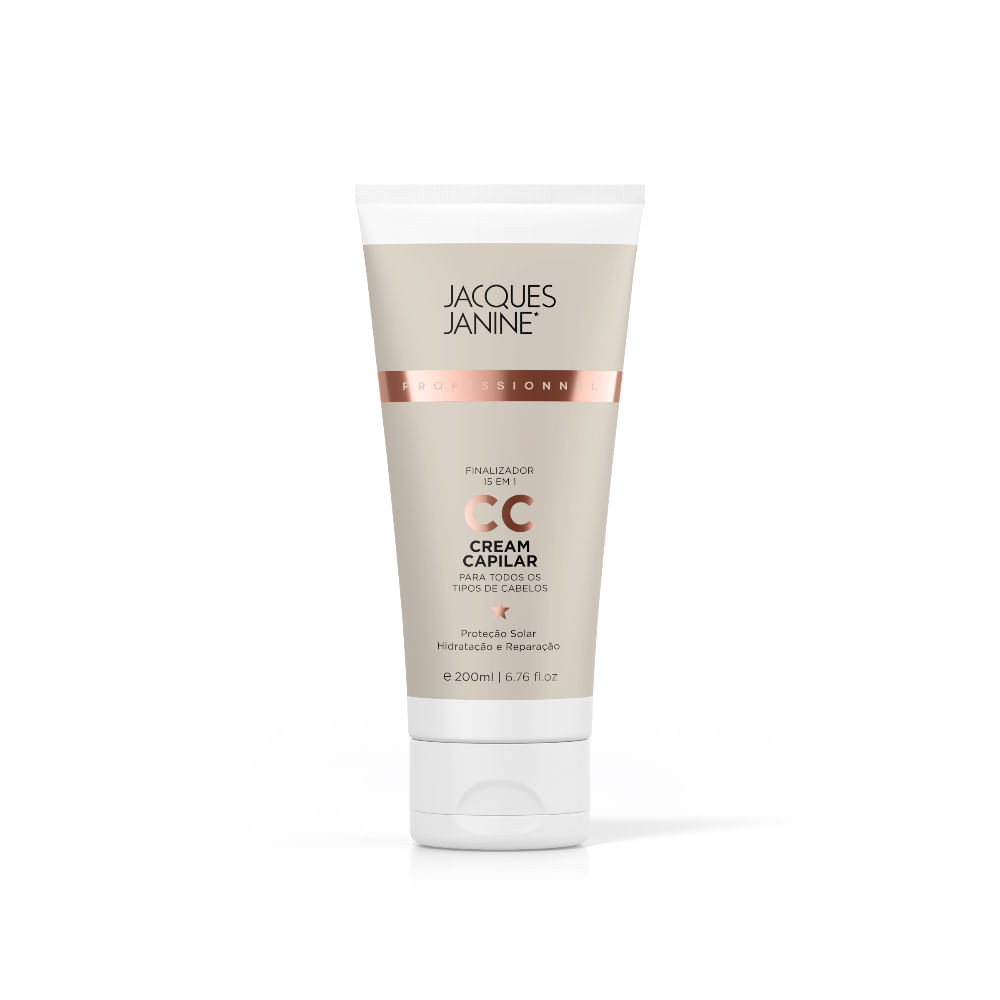 Creme Finalizador Jacques Janine CC 15 em 1 Cream Capilar 200ml em Oferta na Shopee