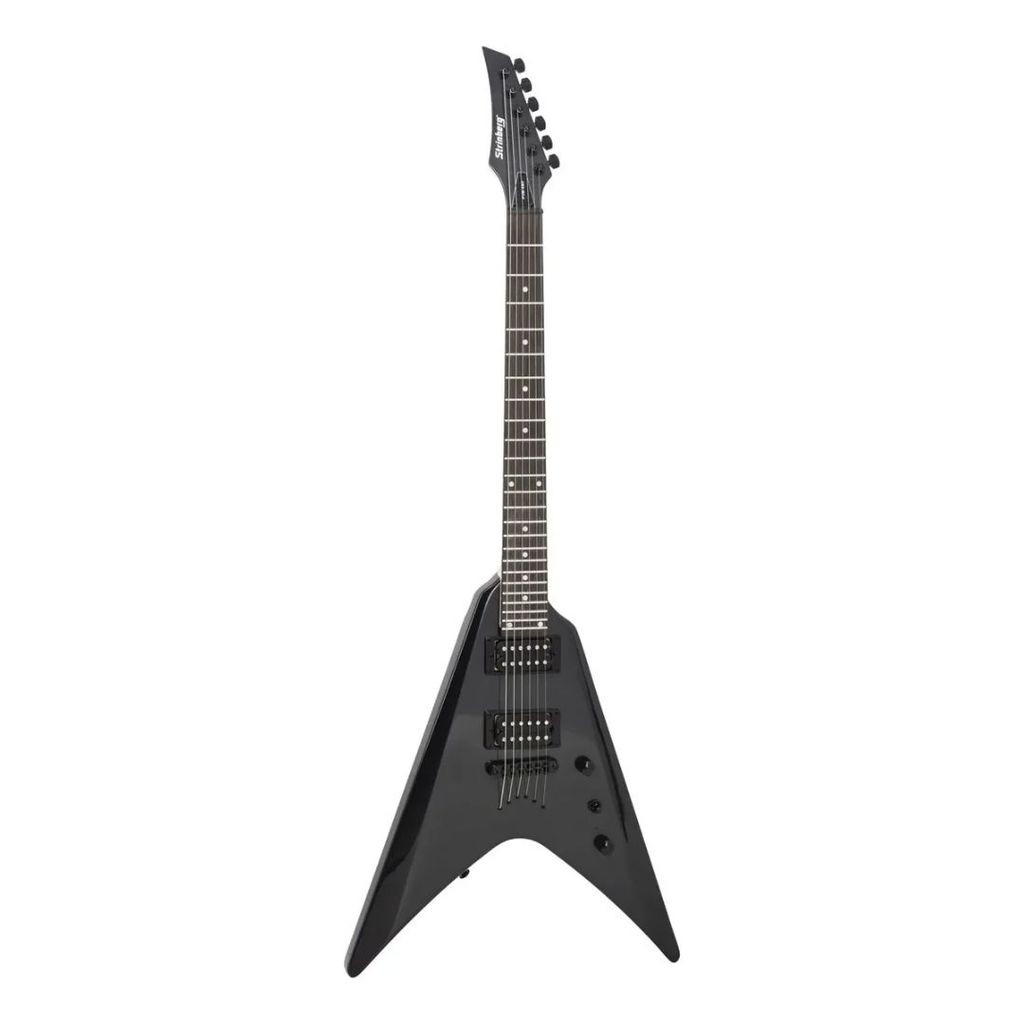 Guitarra Strinberg Fvs450 Fly V Com Bag Fvs-450 Hh 6 Cordas