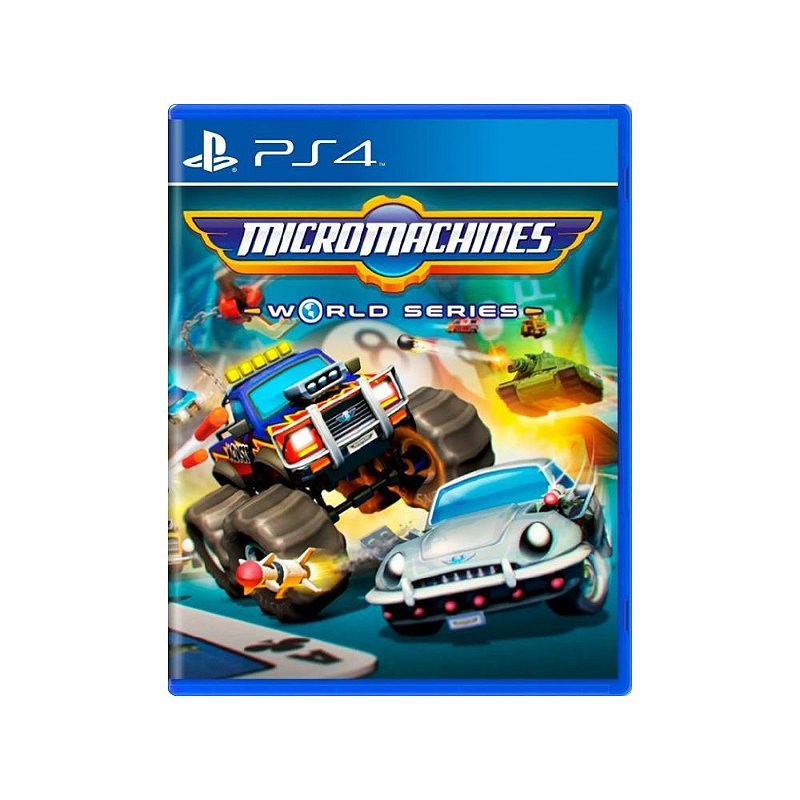 Jogo Micro Machines World Series - PS4 - Usado - Original