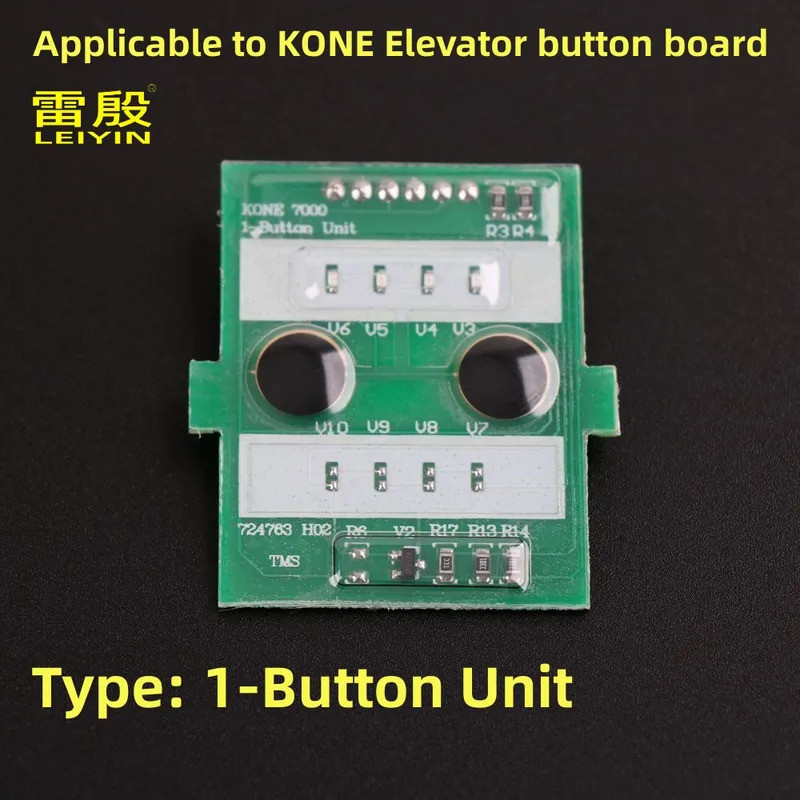 1 Peça Aplicável À Placa De Botão De Elevador KONE Tipo 3000 K-DELTA LOP HOP PCB Unidade De 1 Chave Numérica De Direção