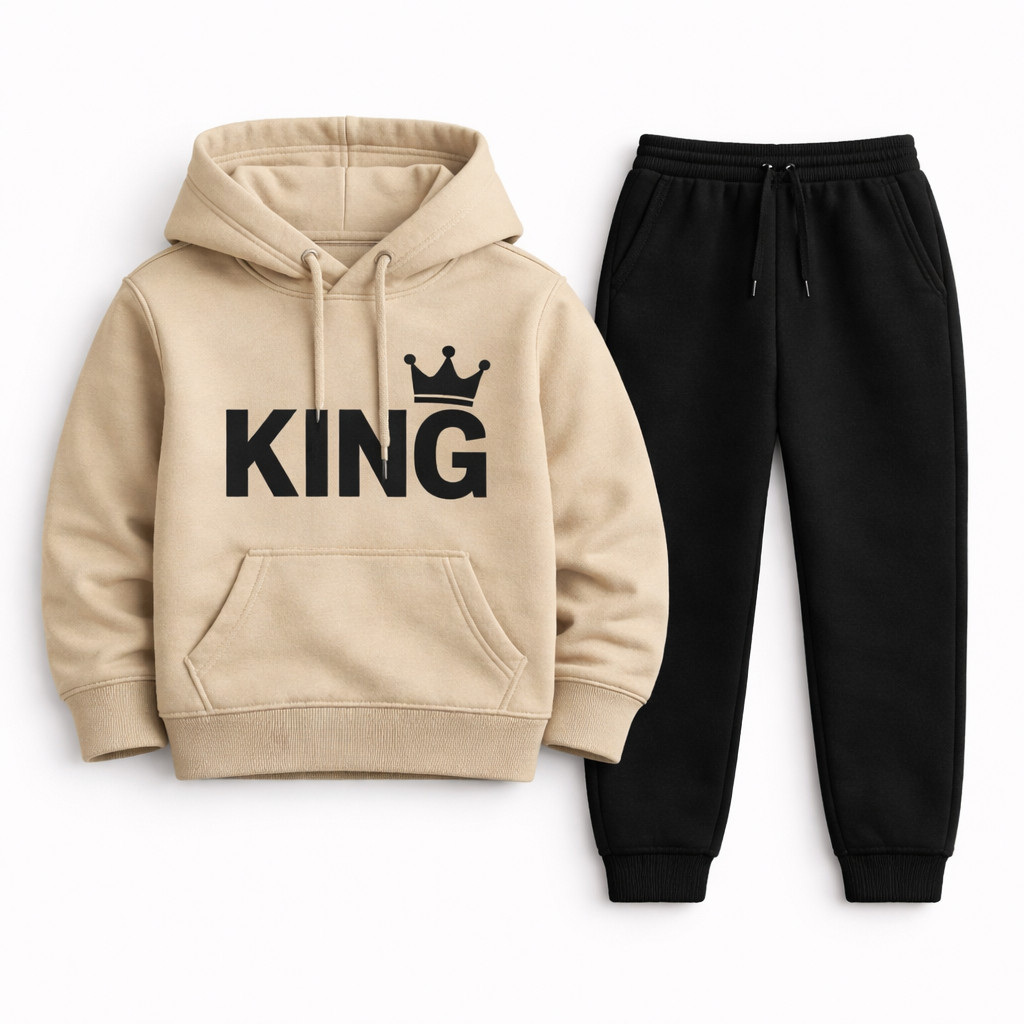 Kit Conjunto Masculino Infantil Moletom Estampado Infantil  Blusa Moletom Infantil Moletons Kids