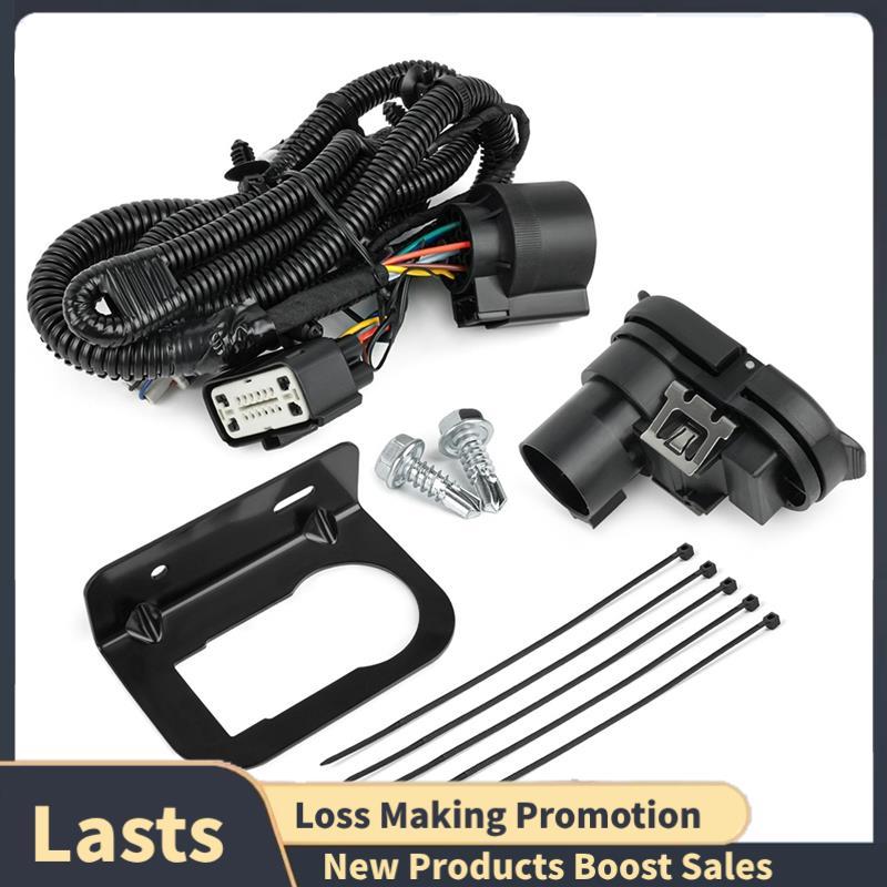 Para 2015-2020 Kit De Chicote Elétrico Conector De Reboque Engate Amortecedor Traseiro 9L3Z-15A416-A HL3Z-13A576-D