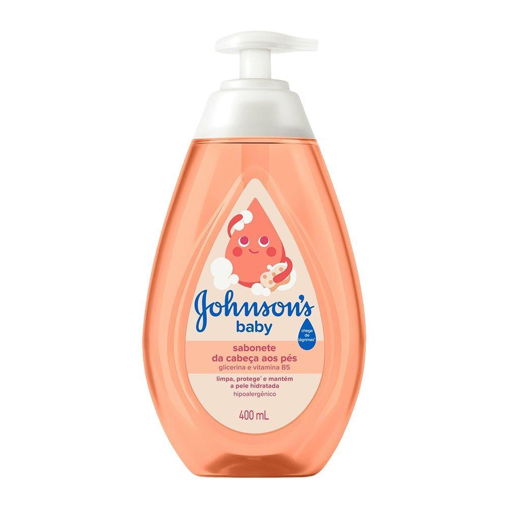 Sabonete Líquido Johnson Baby Cabeça aos Pés 400ml