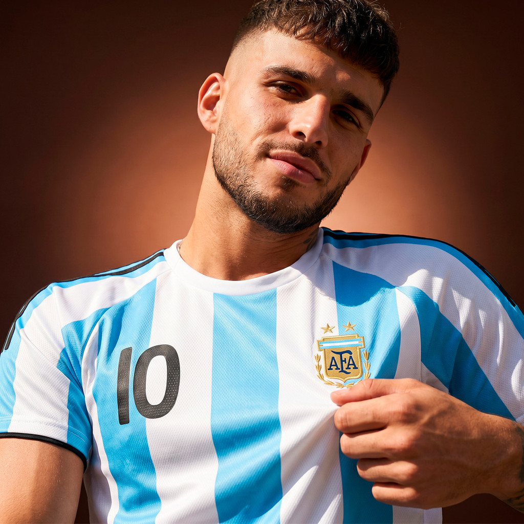 Camisa Argentina Retrô 2008 Riquelme 10 Masculina