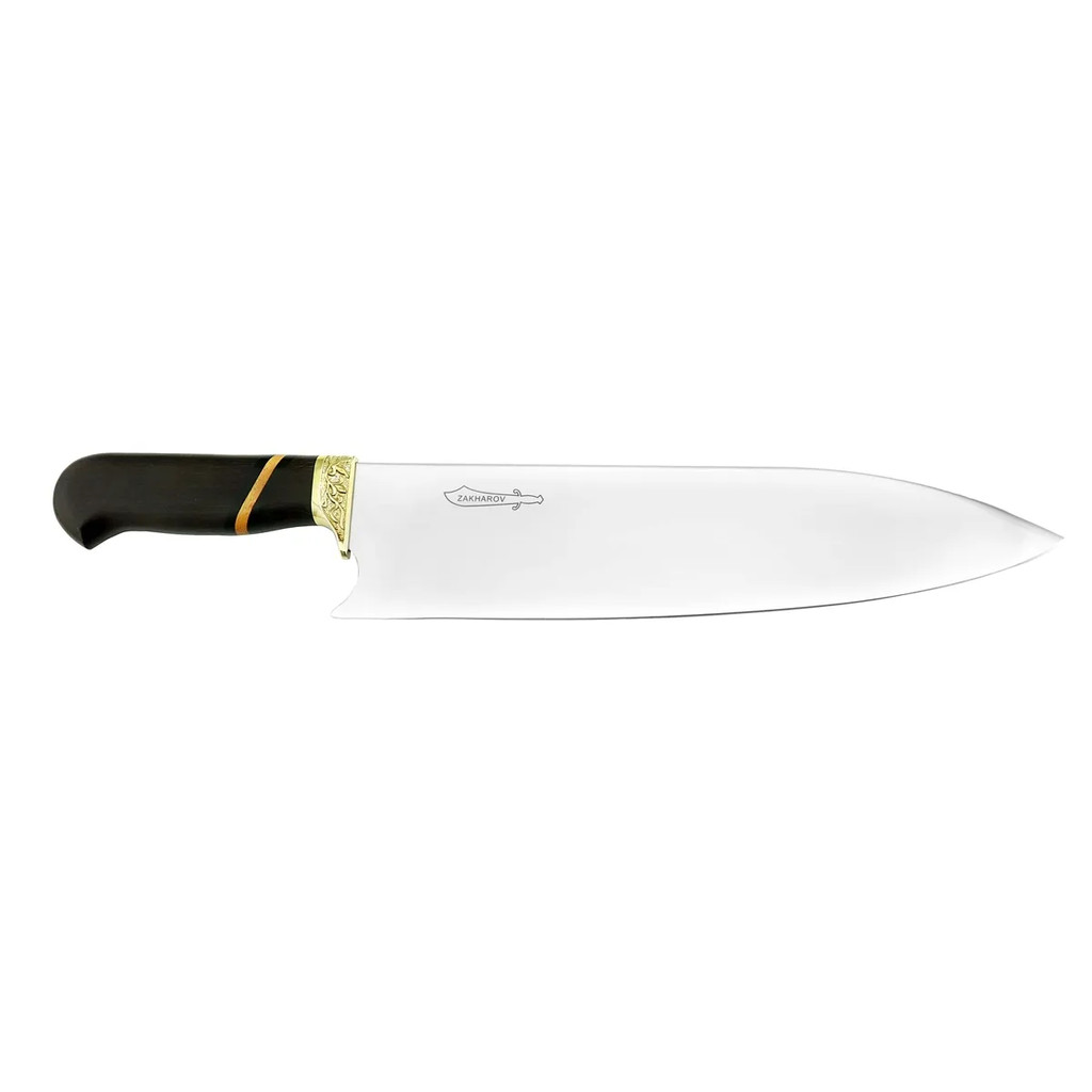 Faca Chef Queen 12" no Estojo de Madeira Zakharov