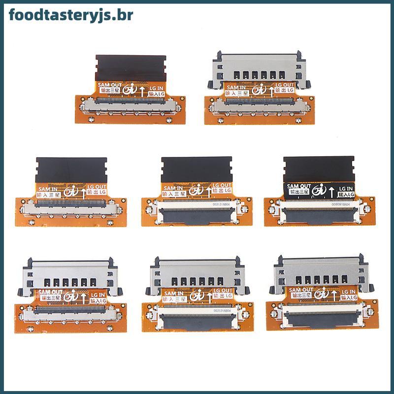 FTTJ 1pcs FHD LVDS 51pin SAM turn Cable Conector Placa Adaptadora De Cabo BR