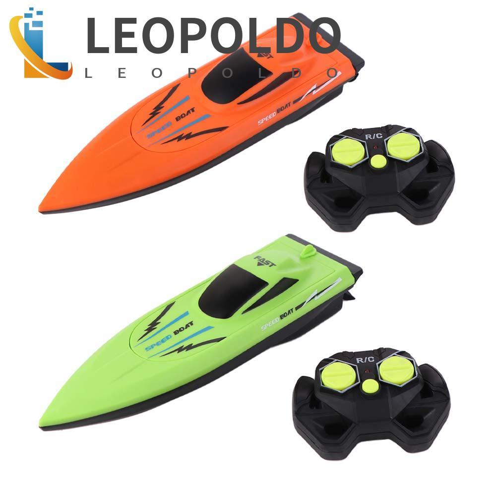 Barcos LEOPOLDO Racer RC , Barco De Controle Remoto À Prova D'água De Longa Duração , Brinquedo De Lancha Sem Fio Para V