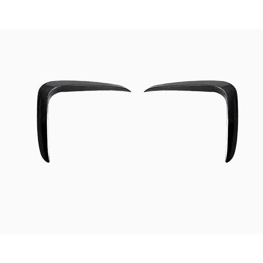 Para 19-21 BMW X3 F97 SUV Estilo Fibra De Carbono Amortecedor Dianteiro Faca De Vento Capa Guarnição