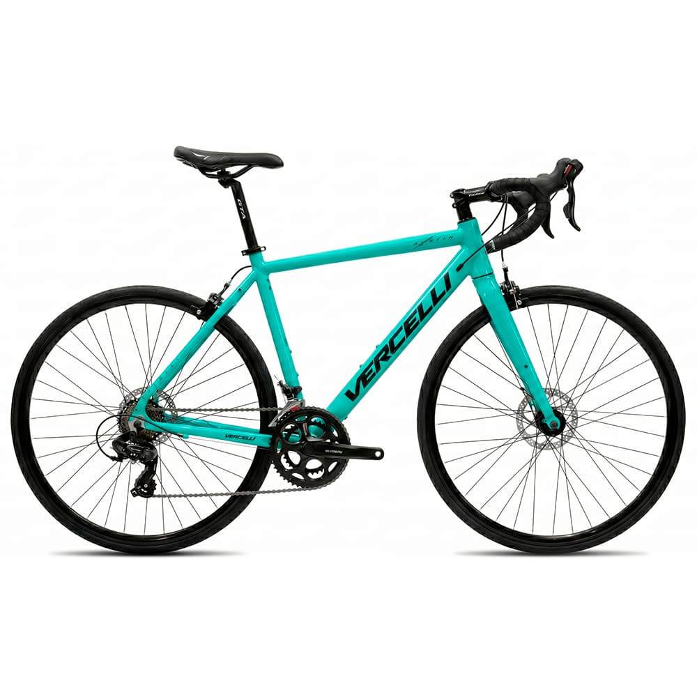 Bicicleta aro 700 Vercelli Austin Kit Shimano A070 14 Velocidades com Freio a Disco