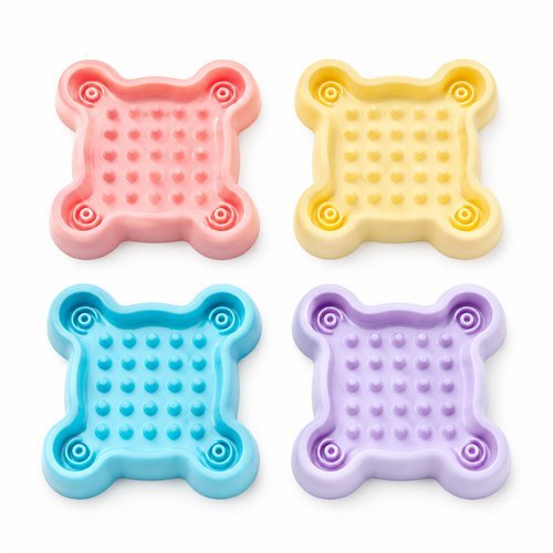 Comedouro Antiangustia Cachorro Lento 195cm Diversas Cores Pratico Seguro