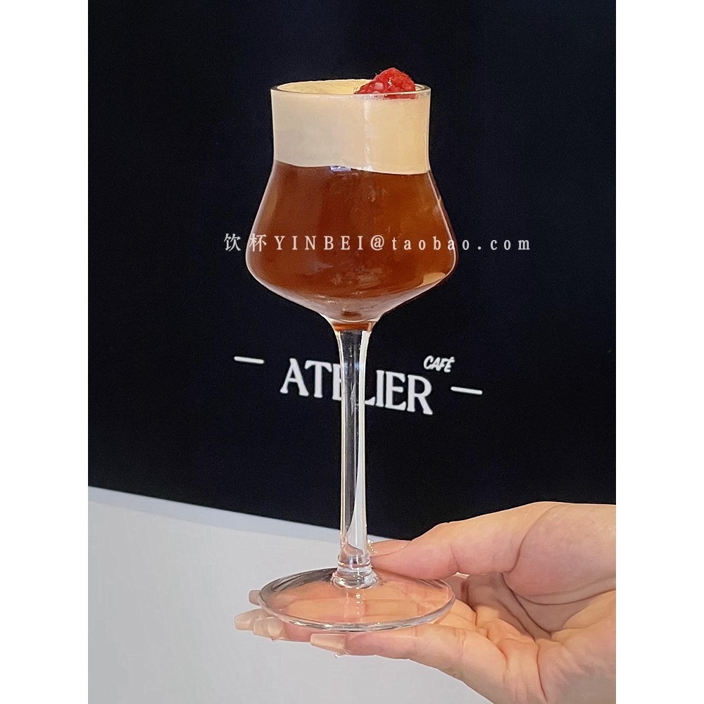 Nicho Design simples fechamento especial coquetel copo de água espumante ins copo de bebida exclusivo copo de vinho