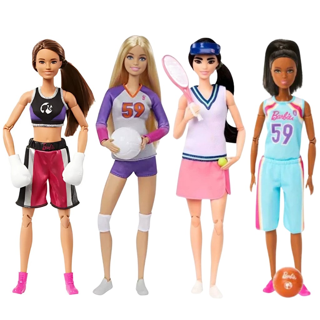Boneca Barbie Profissões Bonecas Esportes C/ Acessórios HKT71 - Mattel