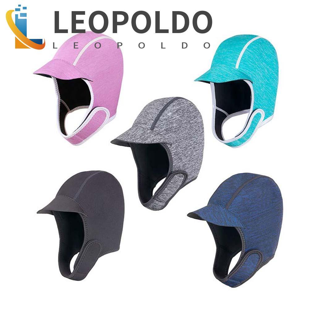 Chapéu De Mergulho LEOPOLDO Durável 2 Mm Capuz Capa De Cabeça Aba Sol Elástico Surf Piscina