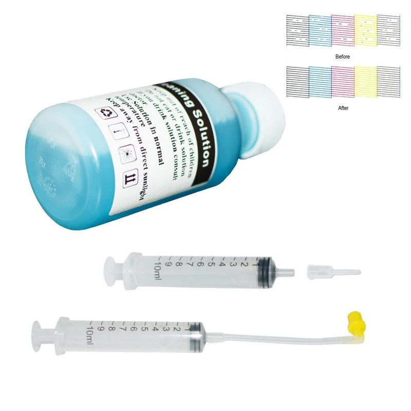 Líquido de Limpeza para Cabeça de Impressão L1800, Novo e Potente, para Impressoras DTF Epson DX4 DX5 DX7 L805 L800 1390