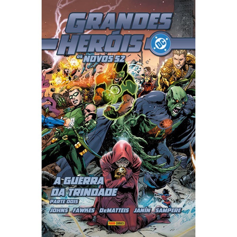 Grandes Herois DC Os novos 52 A guerra da trindade Parte dois Volume 32 autor Johns e outros