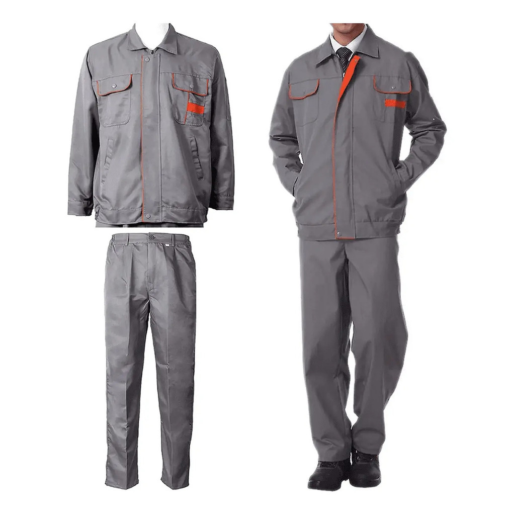 Conjunto Roupa Eletricista Mecanico E Epi Uniforme Profissional Calça E Jaqueta