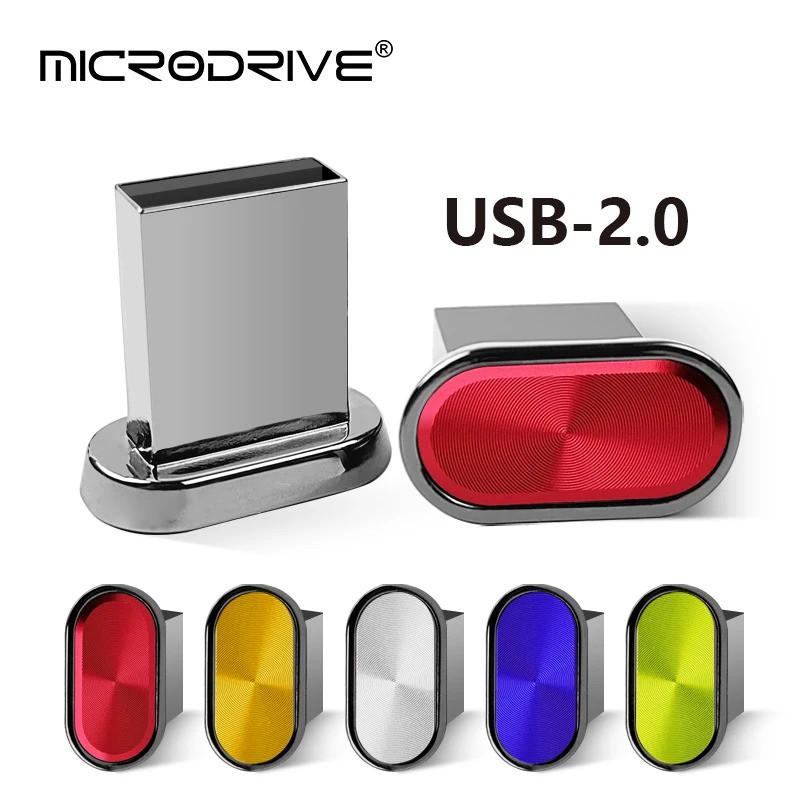 Super Mini Pen Drive USB à d'Água 64GB 32GB 16GB 8GB 4GB Capacidade Real Pen Drive USB