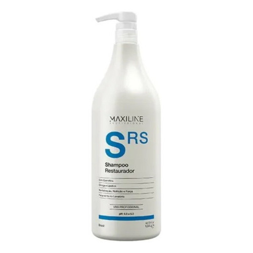 Maxiline Shampoo Restaurador S RS Profissional 1,5 Litros