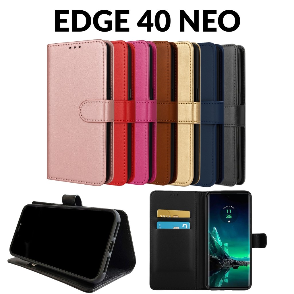 Capa Capinha Carteira Para Motorola Edge 40 Neo 5G