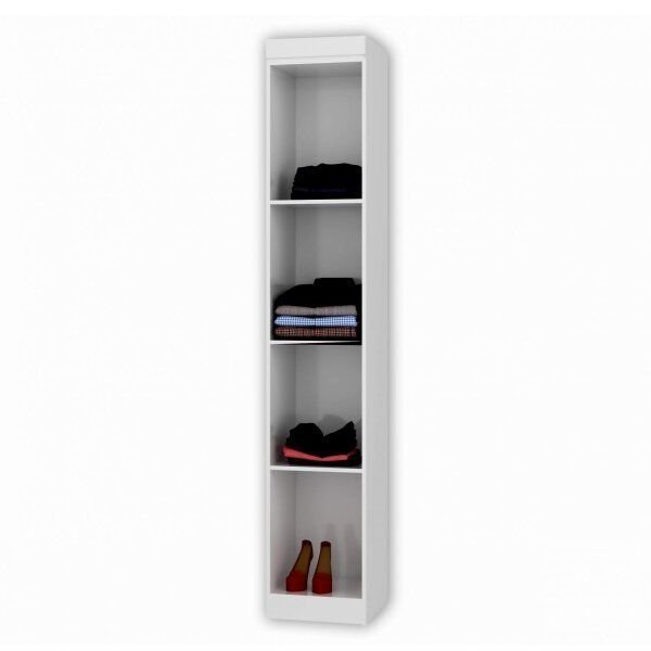 Guarda-Roupa Modulado 1 Porta Cancun Yescasa Branco Branco