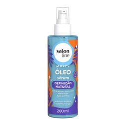 ÓLEO SÉRUM CAPILAR SALON LINE MULTY DEFINIÇÃO NATURAL 200ML