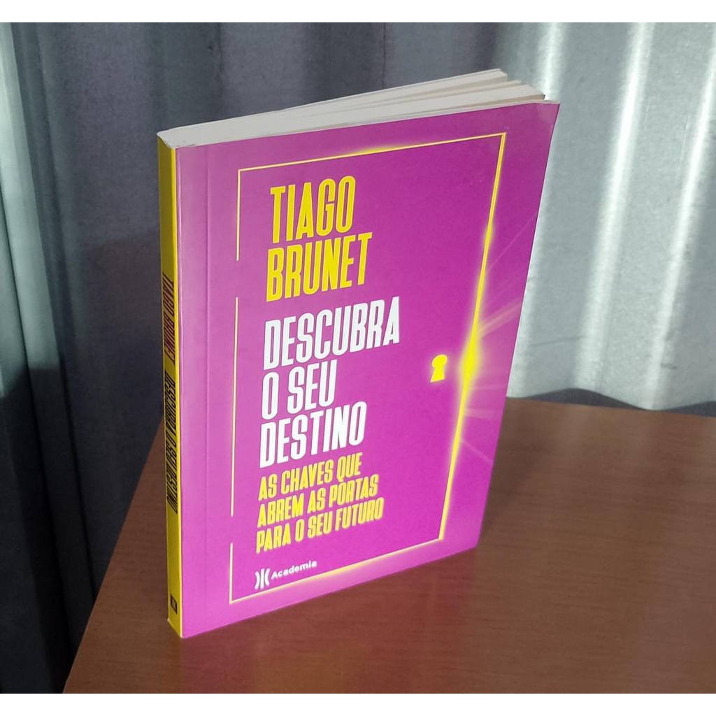 Livro Descubra o seu Destino Tiago Brunet