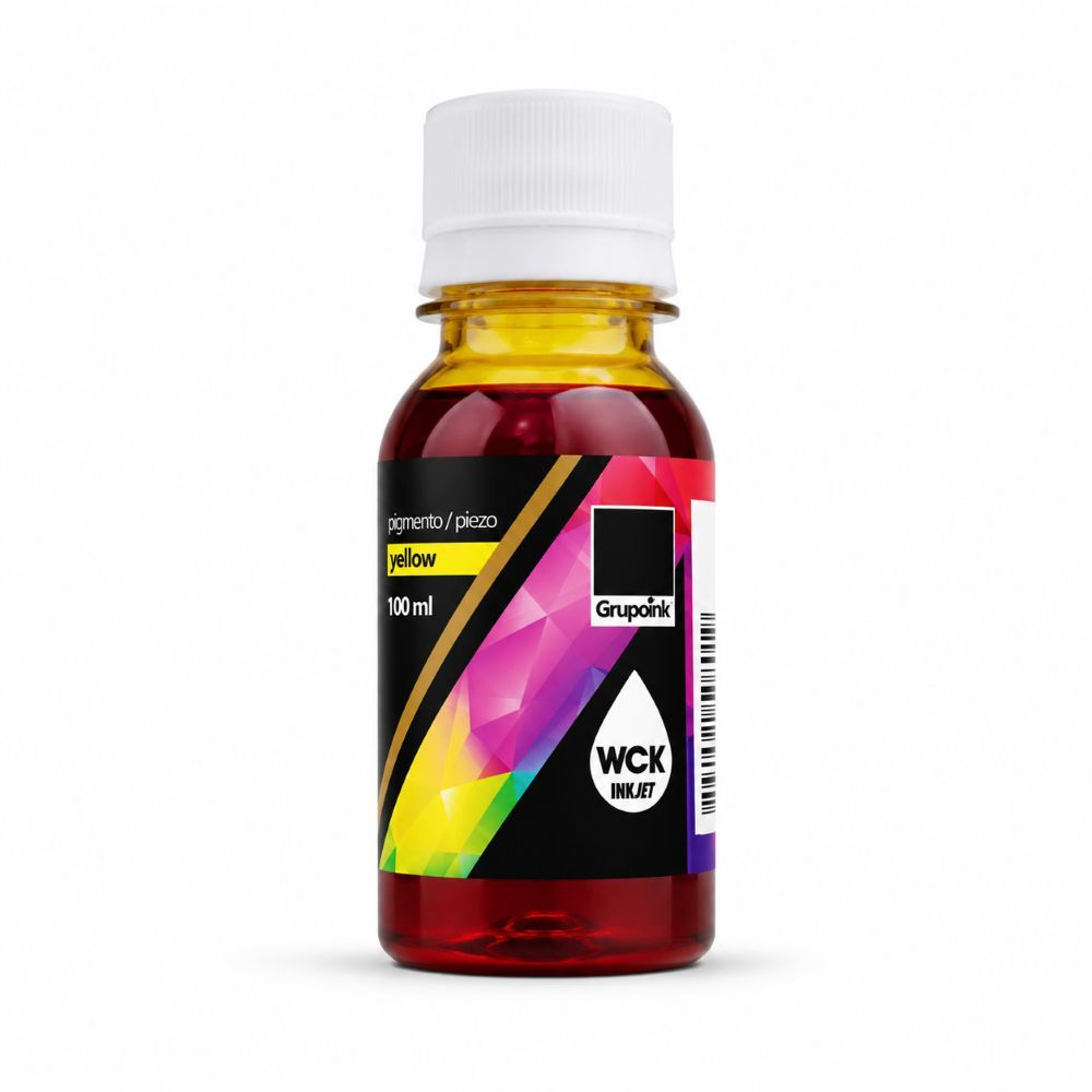 Tinta Pigmentada Amarela para Impressora Epson 100ml