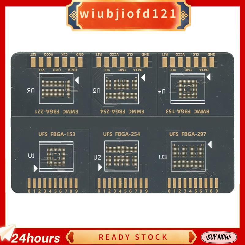 Flash 64 BGA ISP Placa FBGA EMMC 153 254 221 UFS 297 Para F64 Lite Ultra Caixa