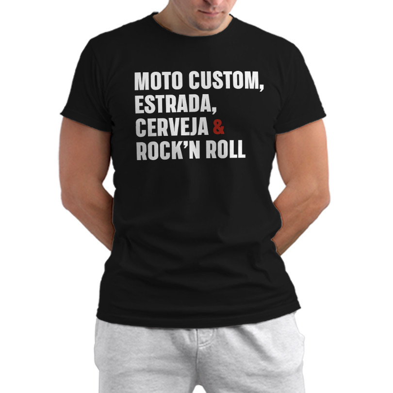 Camiseta Harley Camisa Moto Custom Shadow 600 750 Bollervard Davidson Dragstar Ultra Glide