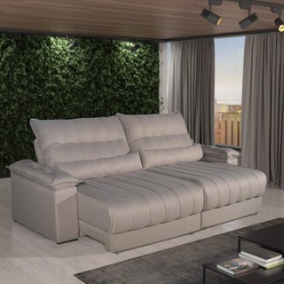 Sofá Impermeável 2,50m Retrátil e Reclinável Exclusive Bom Pastor em Oferta na Shopee