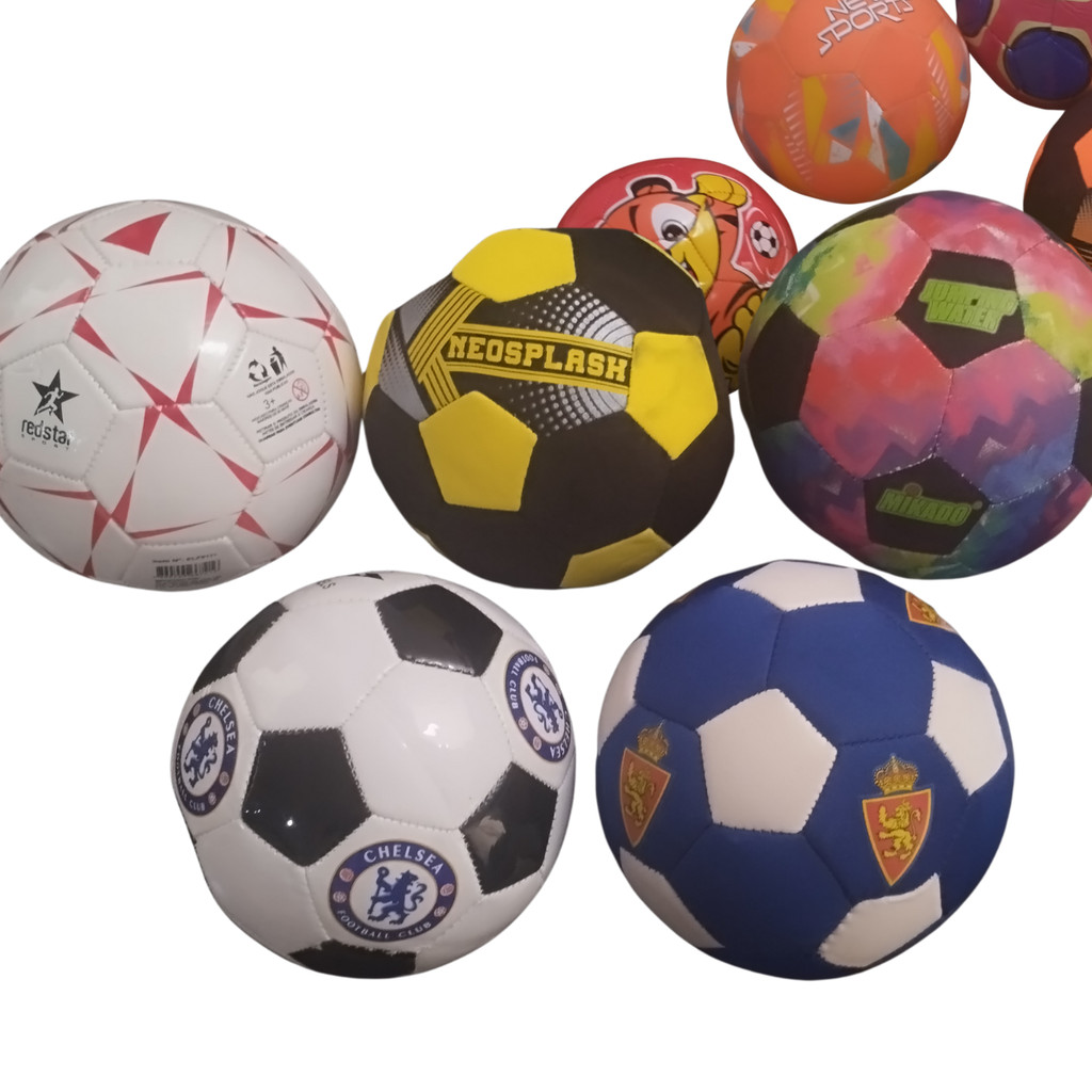 Kit 20 Bolas Futebol 2 Campo Quadra Infantil Atacado Sortida