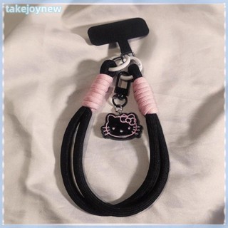 [takejoynewBR] Cordão De Telefone-Gancho Duplo Fofo Presente-Rosa Giratório Charme De Aniversário Tbr em Oferta na Shopee