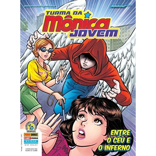 Livro Turma da Mônica Jovem Entre o Céu e o Inferno Volume 5 de Mauricio De Sousa 7492484