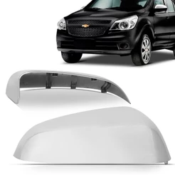 Capa Retrovisor Agile 2009 2010 2011 2012 2013 2014 Cromado