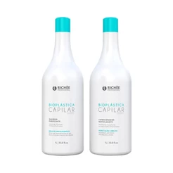 Kit Richée Shampoo+Condicionador Lavatorio Ab Bioplastica 1l