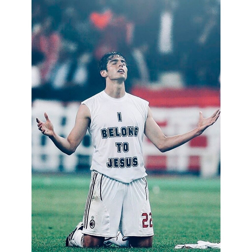 Camisa I Belong To Jesus Regata de Algodão Leve Macia Futebol Unissex