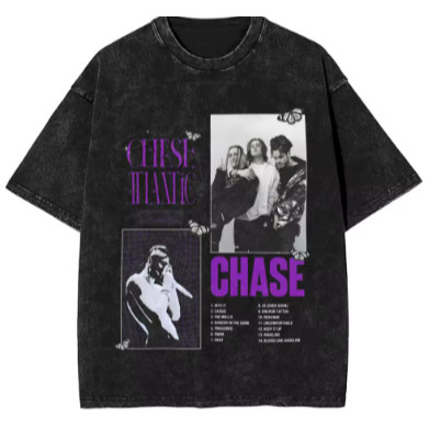 Camiseta 100% algodão Chase Atlantic Camisa Lançamento Camiseta em Oferta na Shopee