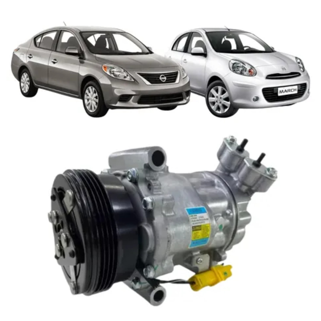 Compressor Delphi Nissan March Versa 1.0 2012 2013 2014 2015 2016 Flex