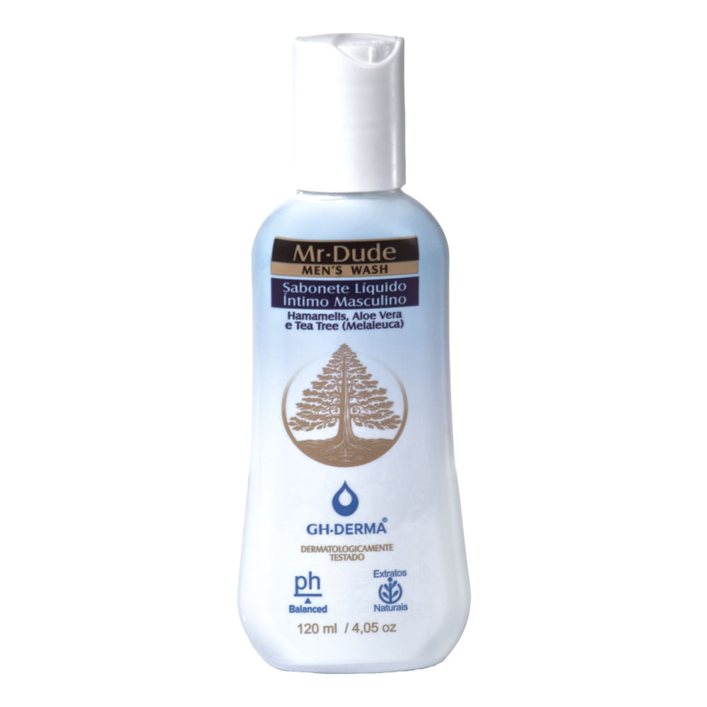 Sabonete Líquido Íntimo Masculino Mr. Dude Men’s Wash 120ml