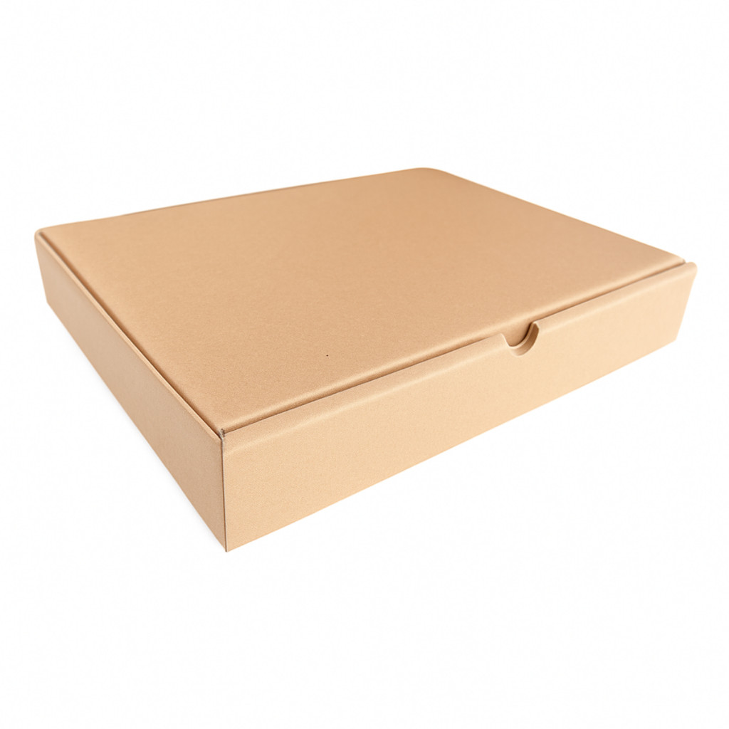 Breeze Nature - Kit 125 Caixas De Papelão Kraft - 24x18x3,5 Cm - Correios Sedex Pac Mini Envios - E-Commerce Pequenas
