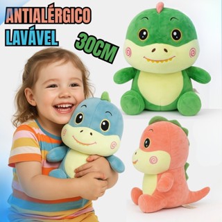 Pelúcia Dinoshark Infantil – Lavável e Antialérgica em Oferta na Shopee