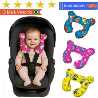 Almofada de Pescoço Bebê com Apoio de Cabeça para Cadeirinha bebe conforto em Oferta na Shopee