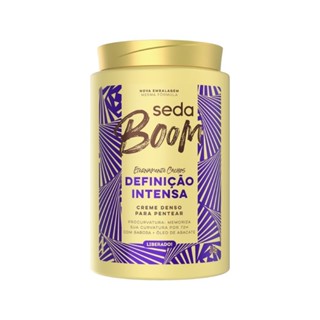 CREME PARA PENTEAR SEDA BOOM 1KG DEFINICAO INTENSA em Oferta na Shopee