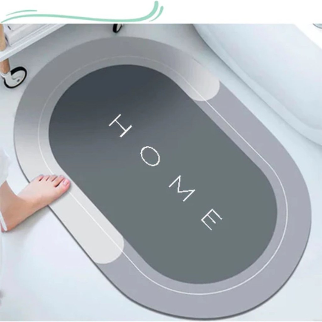 Tapete para Banheiro de Secagem Rápida e Super Absorvente Ideal para Cozinha Chuveiro e Varanda