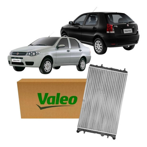 Radiador Palio Fire 2001 A 2016 Valeo 732353
