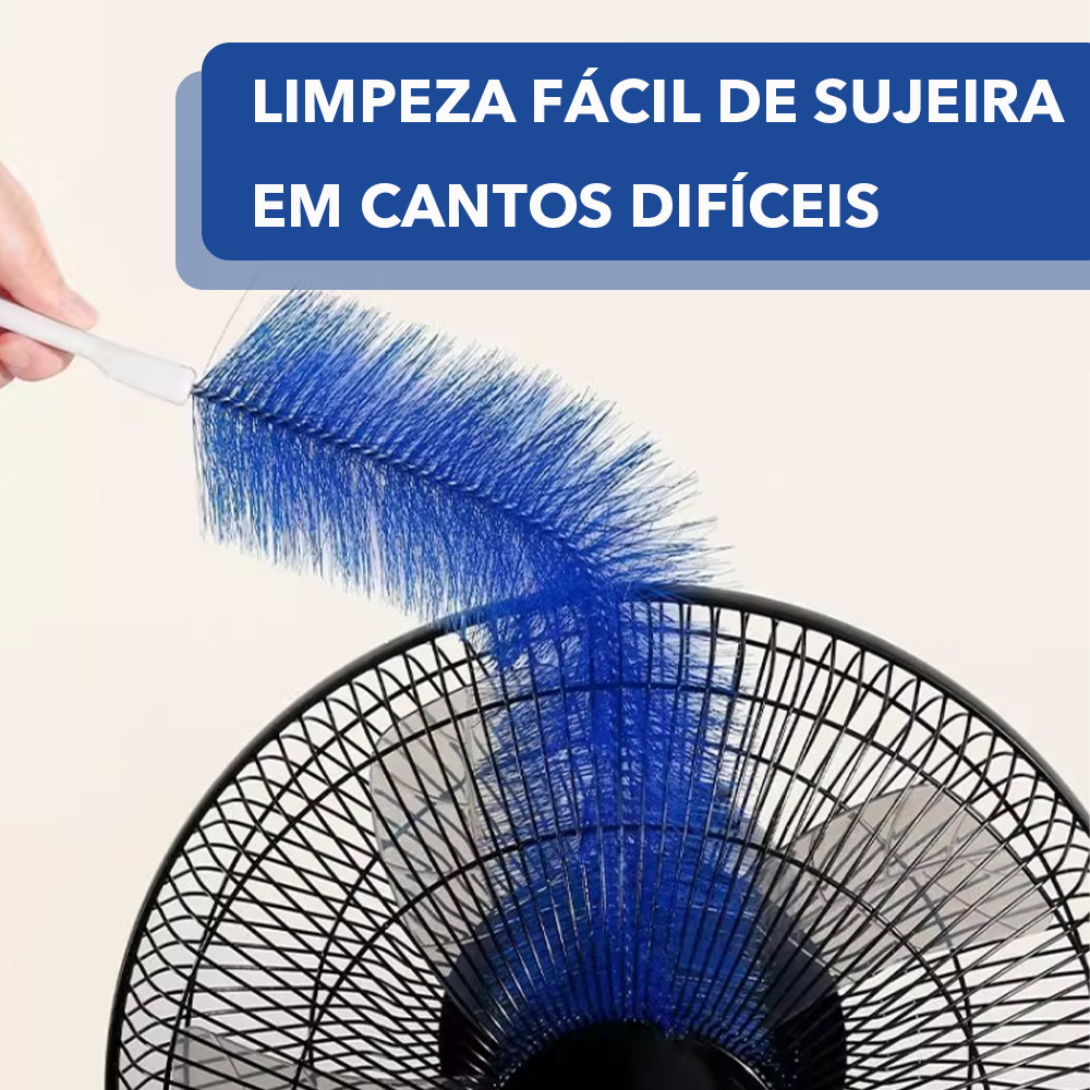 Detalhes do Escova Dobrável Para Remoção De Poeira De Ventilador De Sofá/Ângulo Cego De Slot De Limpeza Multiuso Profundidade/Janela