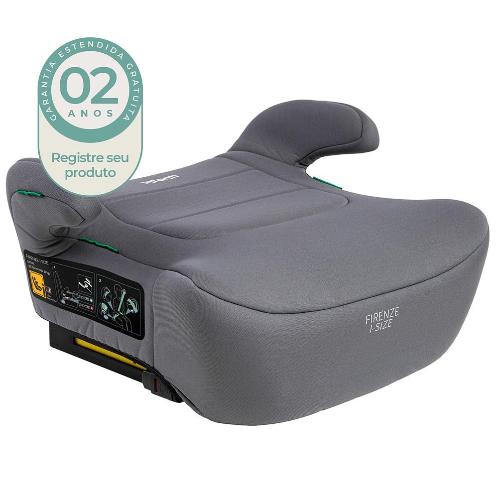 Booster Assento de elevação Firenze Cinza i-Size - Infanti