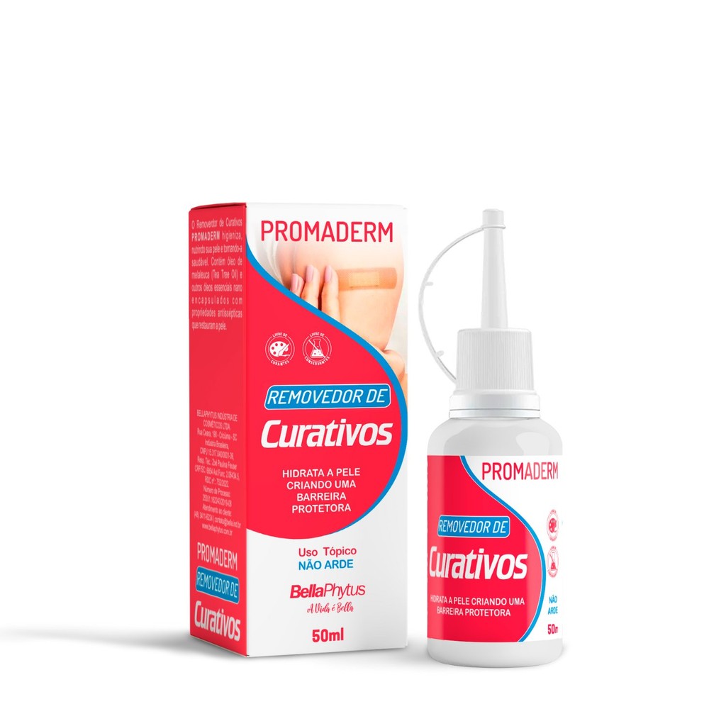 Removedor de Curativos Promaderm  50ml - BellaPhytus