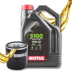 Troca de Óleo Nc 750x / Nc 700x Motul 4 Litros 10w30 + Filtro